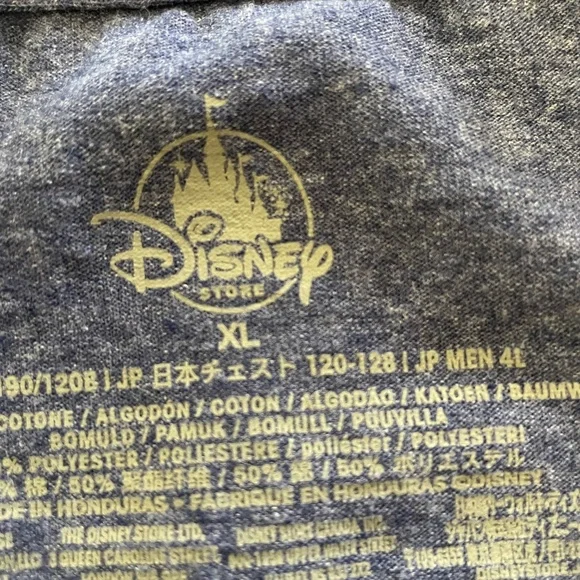 Disney Men’s Tee shirt  Size XL Blue Grumpy - Picture 2 of 5